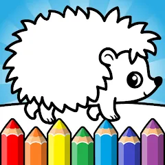 Взлом Easy coloring book for kids  [МОД Mega Pack] - стабильная версия apk на Андроид