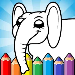 Взломанная Easy coloring pages for kids  [МОД Много денег] - стабильная версия apk на Андроид