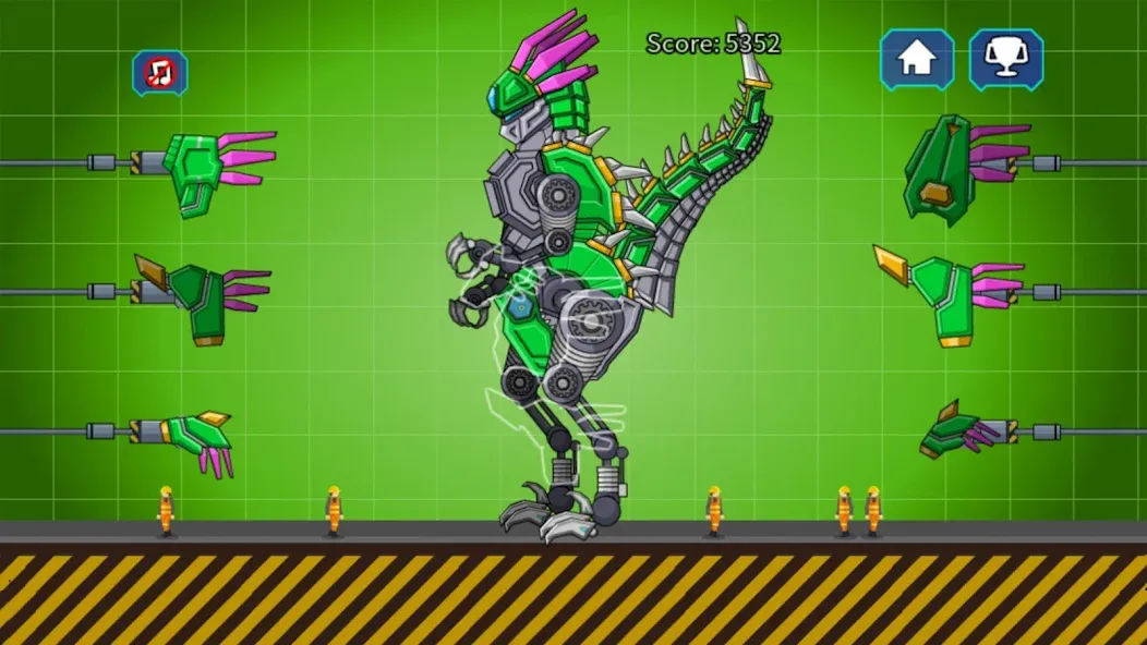 Velociraptor Rex Dino Robot (Велоцираптор Рекс Дино Робот)  [МОД Бесконечные монеты] Screenshot 3