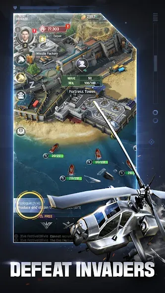 Gunship Battle Total Warfare (Ганшип Батл Общая война)  [МОД Menu] Screenshot 4