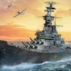 Взломанная WARSHIP BATTLE:3D World War II  [МОД Бесконечные деньги] - последняя версия apk на Андроид