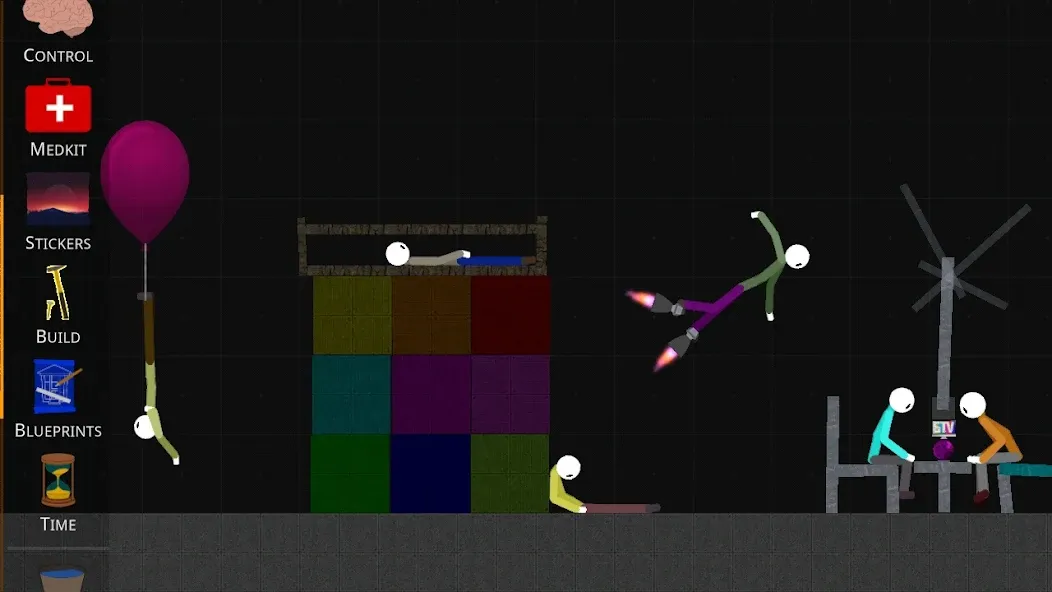 SRP (Стикмен Кукольная Площадка)  [МОД Unlimited Money] Screenshot 2