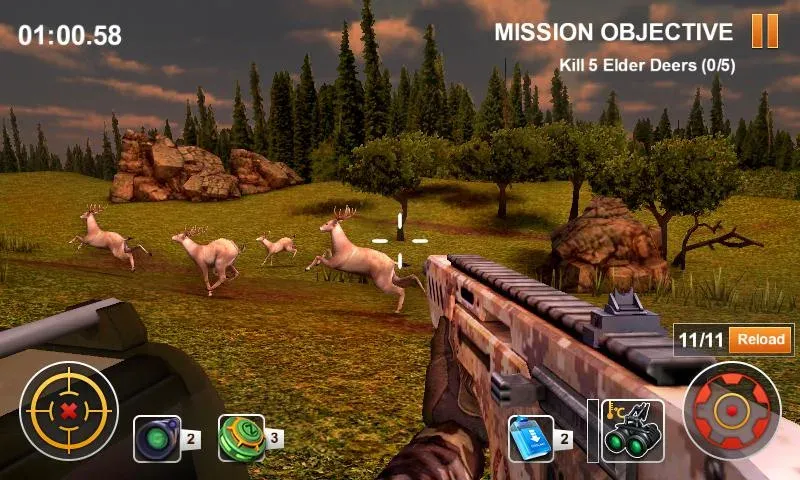 Hunting Safari 3D  [МОД Unlocked] Screenshot 1