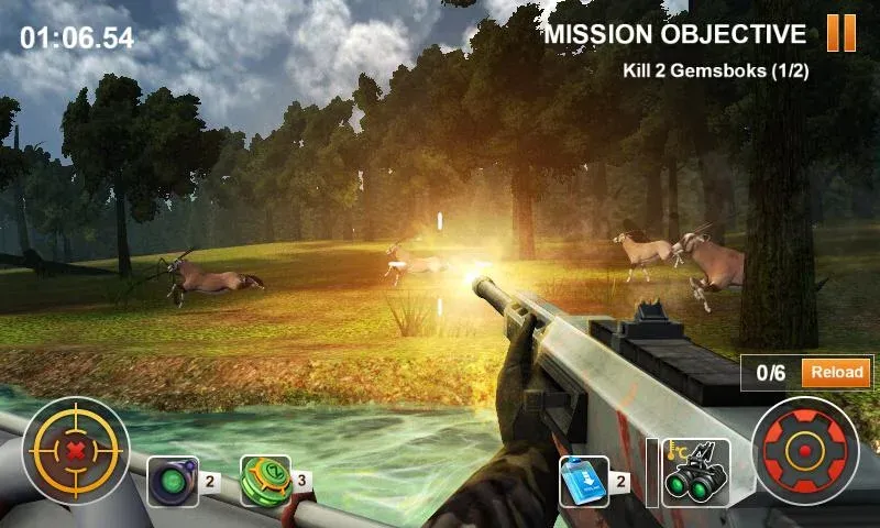 Hunting Safari 3D  [МОД Unlocked] Screenshot 2