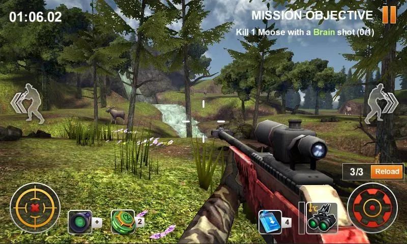 Hunting Safari 3D  [МОД Unlocked] Screenshot 3