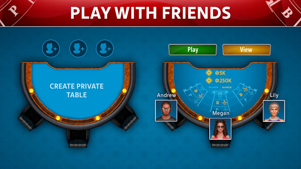 Baccarat Online: Baccarist  [МОД Меню] Screenshot 4