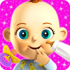 Взломанная Talking Babsy Baby  [МОД Все открыто] - полная версия apk на Андроид