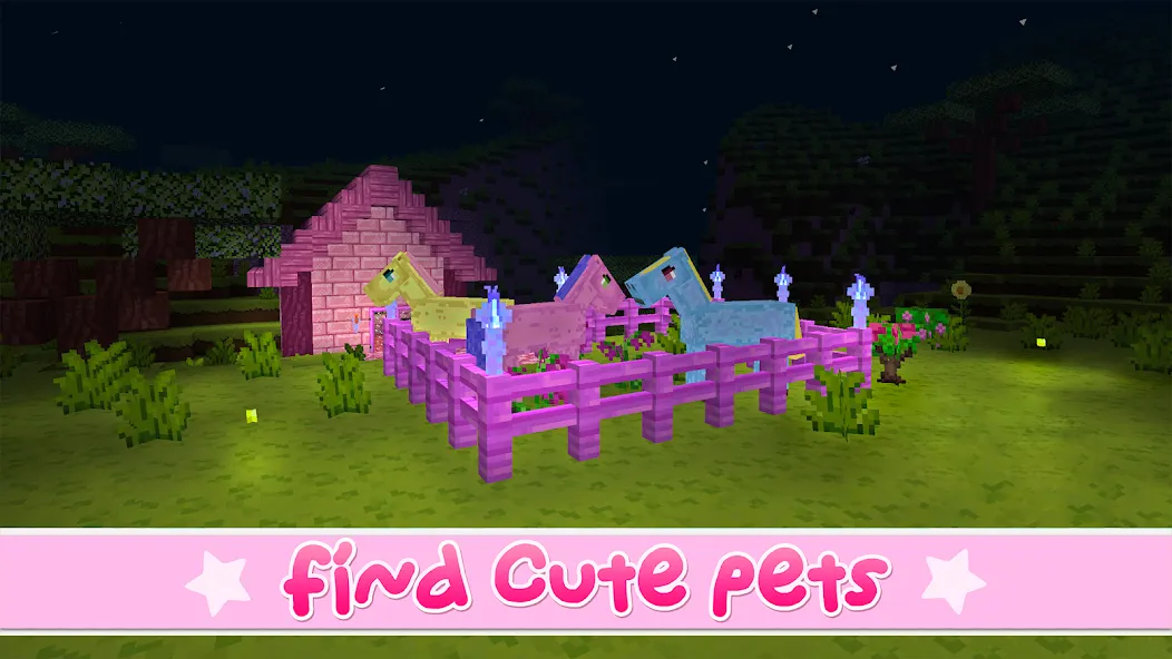 Kawaii World - Craft and Build (Кавайи Ворлд)  [МОД Много денег] Screenshot 1