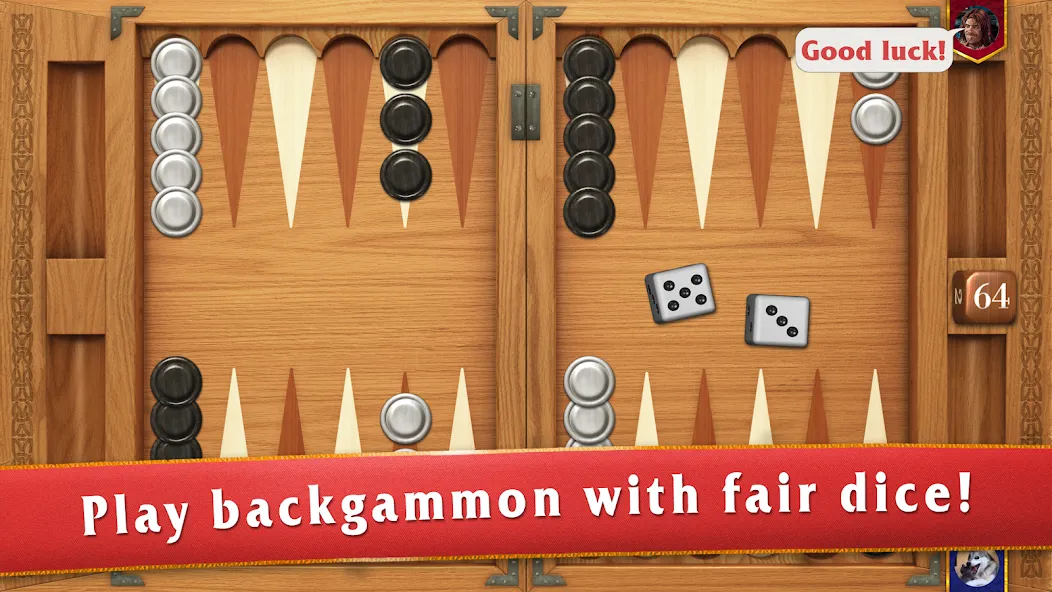 Backgammon Masters  [МОД Menu] Screenshot 1