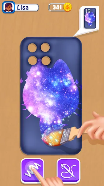 Phone Case DIY Mobile Games  [МОД Все открыто] Screenshot 2