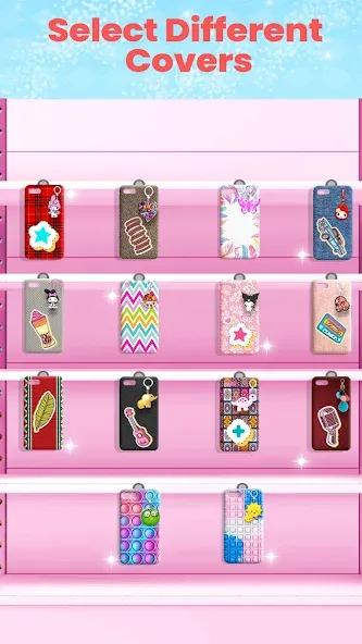 Phone Case DIY: Mobile Cover (Фоун Кейс ДИИ делай сам)  [МОД Все открыто] Screenshot 4