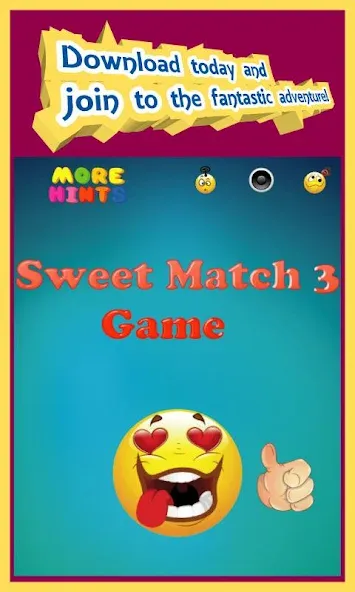 Sweet Match 3 Puzzle Game  [МОД Все открыто] Screenshot 4