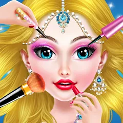 Взломанная Doll Makeover - Fashion Queen (Игры по макияжу для девочек)  [МОД Меню] - полная версия apk на Андроид