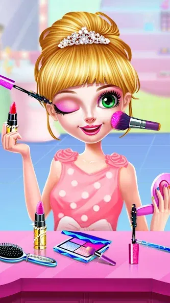 Princess Makeup Salon  [МОД Unlocked] Screenshot 2