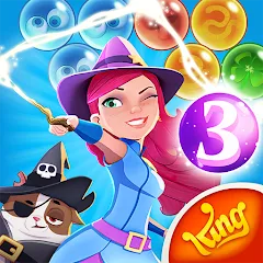 Скачать взлом Bubble Witch 3 Saga (Бабл Витч 3 Сага)  [МОД Меню] - последняя версия apk на Андроид