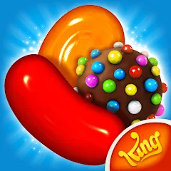 Скачать взломанную Candy Crush Saga (Кенди Краш Сага)  [МОД Unlimited Money] - полная версия apk на Андроид