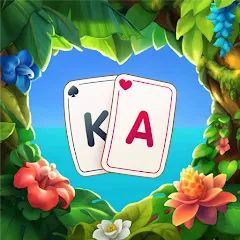 Взломанная CityMix Solitaire TriPeaks (СитиМикс ТриПикс)  [МОД Unlocked] - последняя версия apk на Андроид