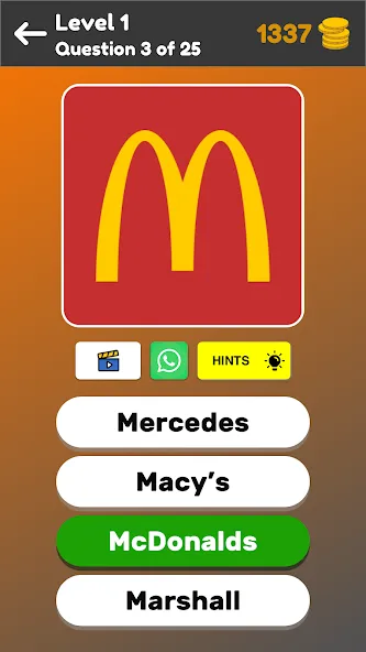 Logo Game: Multiple Choice  [МОД Меню] Screenshot 3