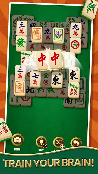 Mahjong Solitaire - Master (Маджонг Солитер)  [МОД Бесконечные монеты] Screenshot 1