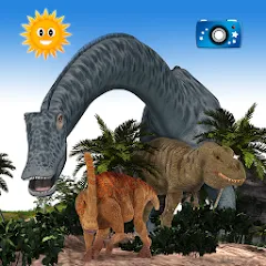 Скачать взломанную Dinosaurs and Ice Age Animals  [МОД Много монет] - последняя версия apk на Андроид