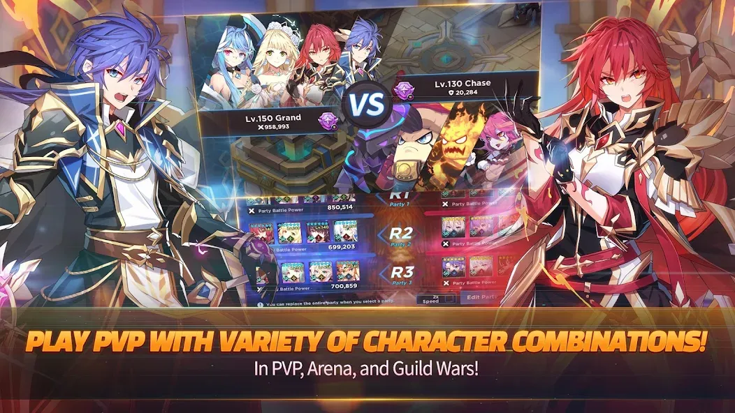 GrandChase (ГрандЧейс)  [МОД Unlimited Money] Screenshot 5