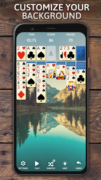 Solitaire Classic Era Games  [МОД Много монет] Screenshot 2