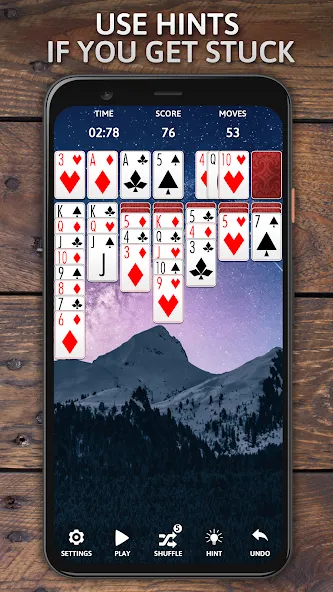 Solitaire Classic Era Games  [МОД Много монет] Screenshot 4