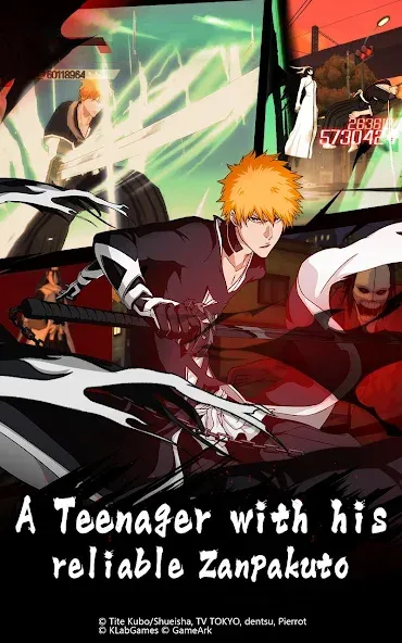 BLEACH Mobile 3D (БЛИЧ Мобайл 3Д)  [МОД Menu] Screenshot 2