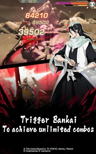 BLEACH Mobile 3D (БЛИЧ Мобайл 3Д)  [МОД Menu] Screenshot 4