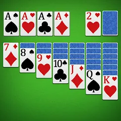 Взломанная Solitaire  [МОД Много денег] - полная версия apk на Андроид