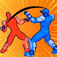 Скачать взлом Draw 4 Battle: Aim N Fight (Драв 4 Баттл)  [МОД Много денег] - последняя версия apk на Андроид