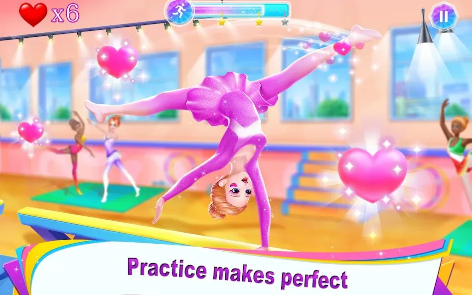 Gymnastics Queen (Джимнастикс Квин)  [МОД Все открыто] Screenshot 4