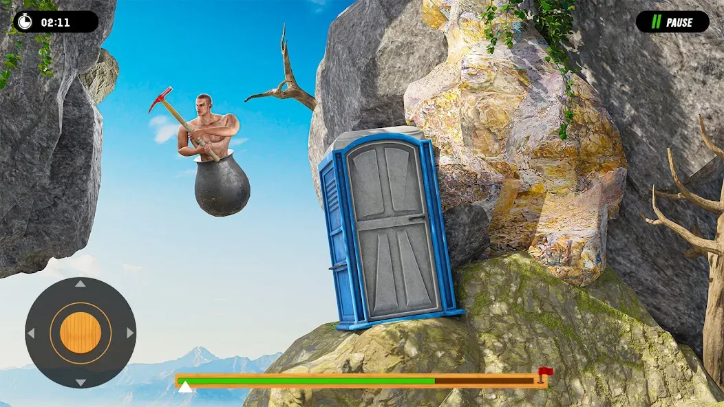 Hammer Climber Man: Pot Man 3D  [МОД Mega Pack] Screenshot 5