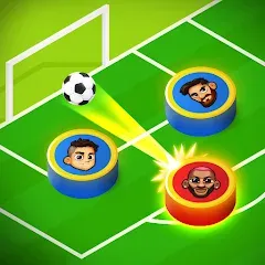 Взлом Super Soccer 3v3 (Online) (упер футбол 3 на 3)  [МОД Меню] - полная версия apk на Андроид