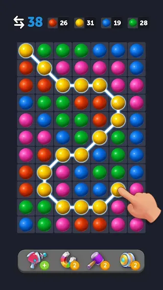 Bubble Link - Connect & Match (Бабл Линк)  [МОД Все открыто] Screenshot 1