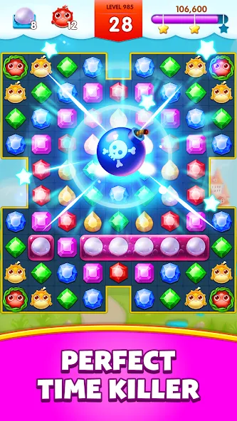 Jewels Legend - Match 3 Puzzle (Джуэл Легенд)  [МОД Unlocked] Screenshot 4