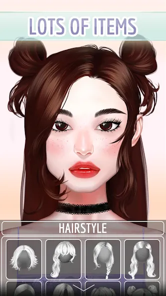 Avatar Character: Girl Creator  [МОД Menu] Screenshot 3