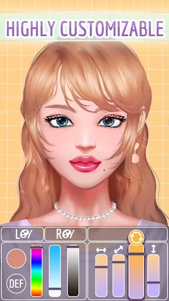 Avatar Character: Girl Creator  [МОД Menu] Screenshot 5