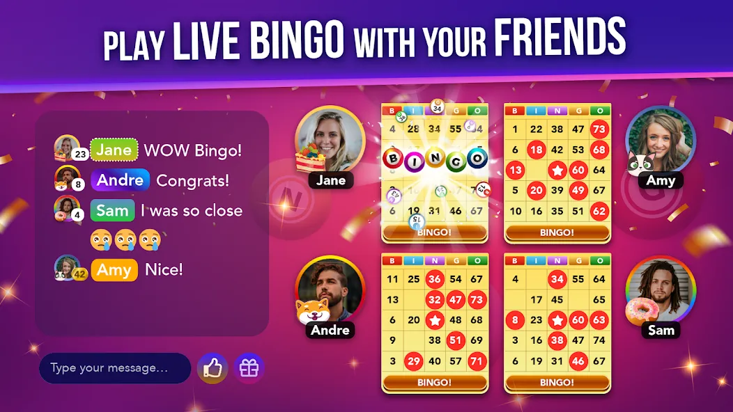 Live Play Bingo: Real Hosts (Лайв Плей Бинго)  [МОД Меню] Screenshot 5