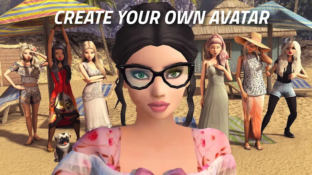 Avakin Life - 3D Virtual World (Авакин Лайф)  [МОД Много монет] Screenshot 1