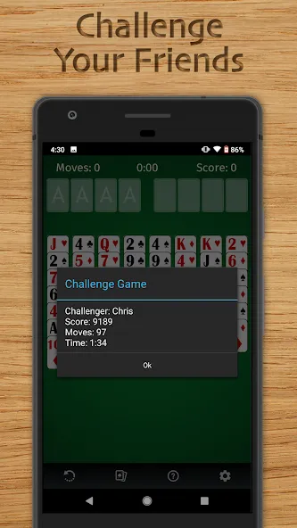 FreeCell Solitaire Classic (Фрисел Солитер Классик)  [МОД Много монет] Screenshot 4