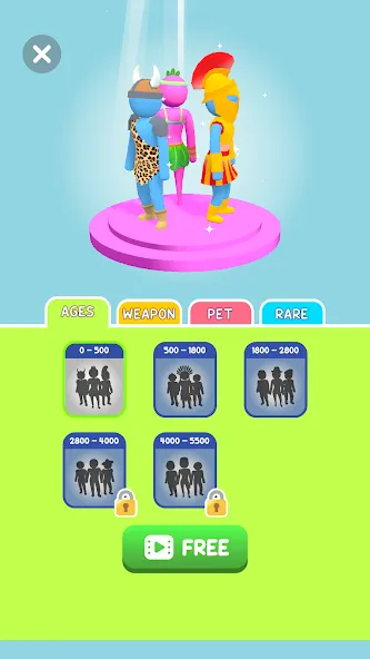 Crowd Evolution!  [МОД Unlocked] Screenshot 5