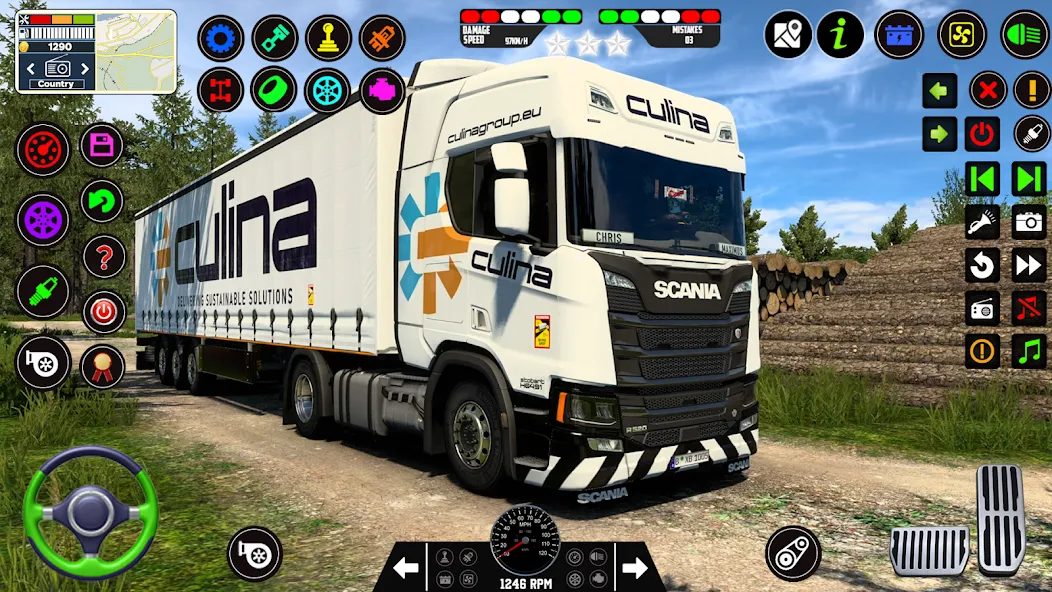 City Truck Simulator 2023  [МОД Меню] Screenshot 1