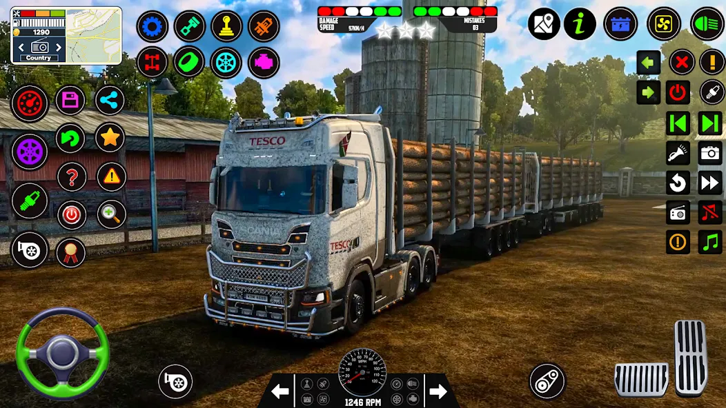 City Truck Simulator 2023  [МОД Меню] Screenshot 2