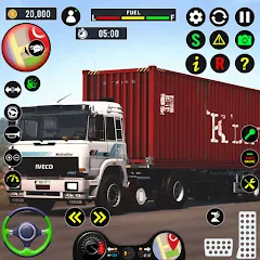 Взломанная City Truck Simulator 2023  [МОД Меню] - полная версия apk на Андроид