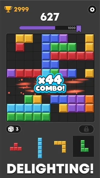 Block Mania - Block Puzzle (Блок Мания)  [МОД Много монет] Screenshot 3