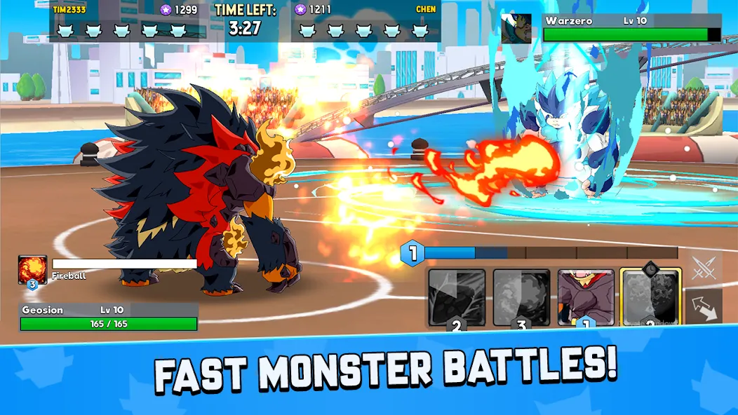 Monster Masters  [МОД Бесконечные монеты] Screenshot 1