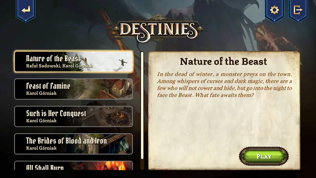 Destinies (Дестинис)  [МОД Menu] Screenshot 2