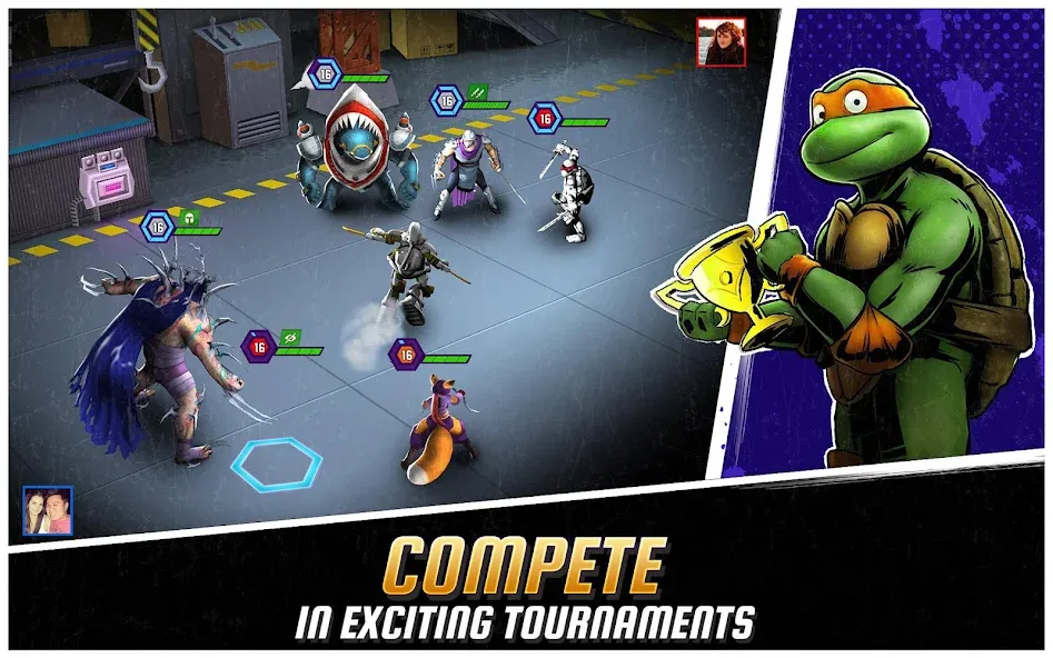 Ninja Turtles: Legends  [МОД Бесконечные монеты] Screenshot 3