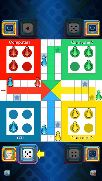 Ludo Master™ - Ludo Board Game (Лудо Мастер)  [МОД Много денег] Screenshot 2